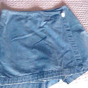 Jones of New York Blue Denim Skort Size 4